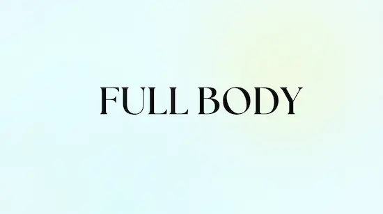 Beginner full body workout blog post preview